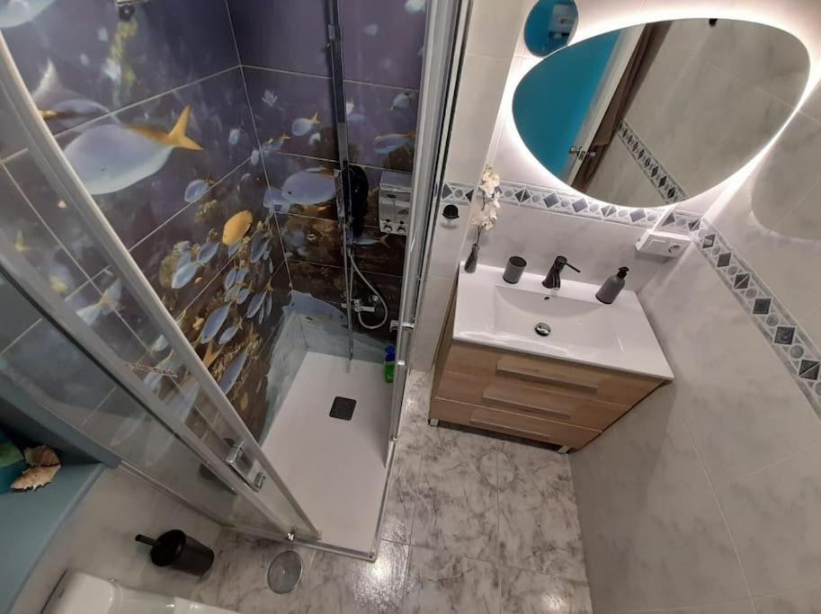 Traumhafte Wohnung Mit Panoramablick Und Pool Playa del Inglés Kültér fotó