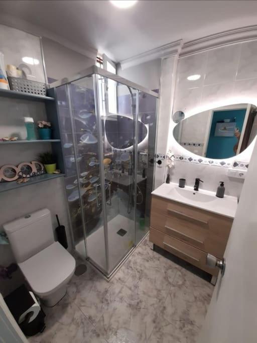 Traumhafte Wohnung Mit Panoramablick Und Pool Playa del Inglés Kültér fotó